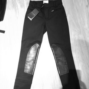 Gucci Leather Trim Equestrian Pants w/Tags